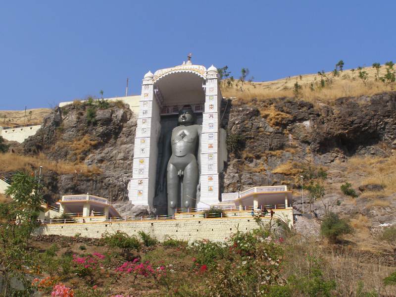 मूलनायक · भगवान आदिनाथ, 84 फ़ुट, बावनगजा (चूलगिरि)