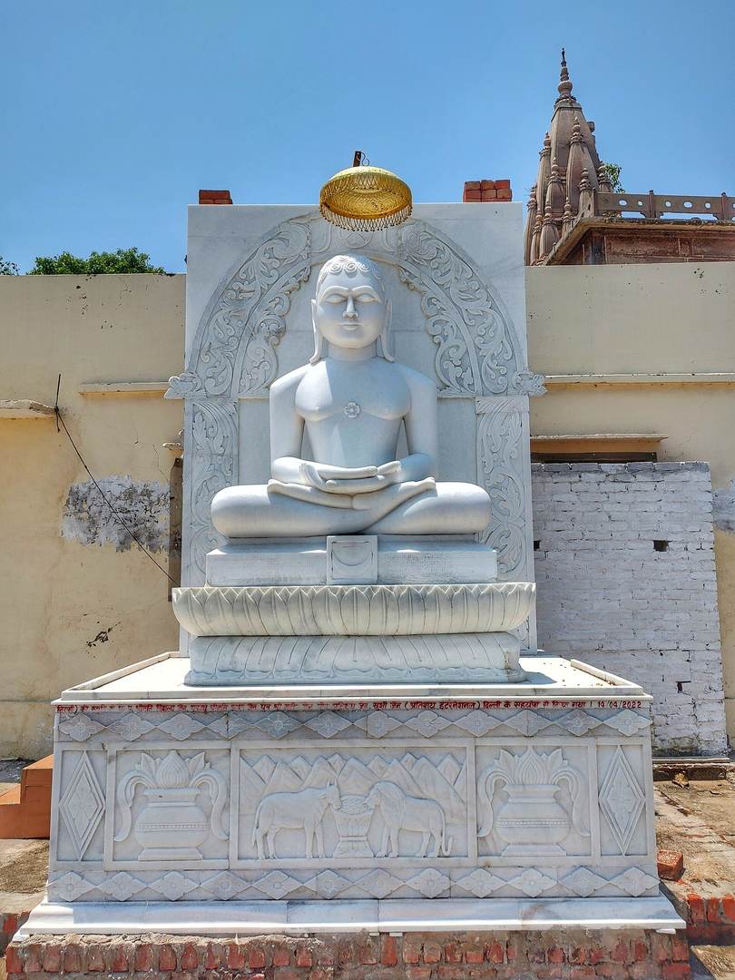 प्रतिमा · भगवान चंद्रप्रभ, 9 फ़ुट, चन्द्रपुरी