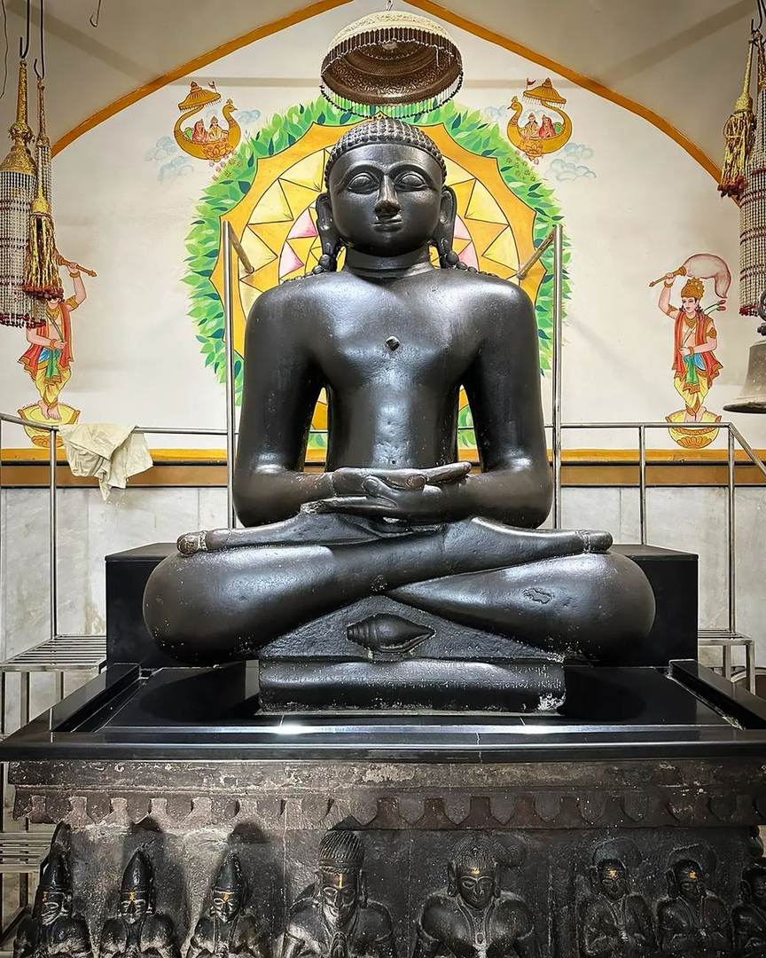 प्रतिमा · भगवान नेमिनाथ, नेमगिरि, जिंतूर